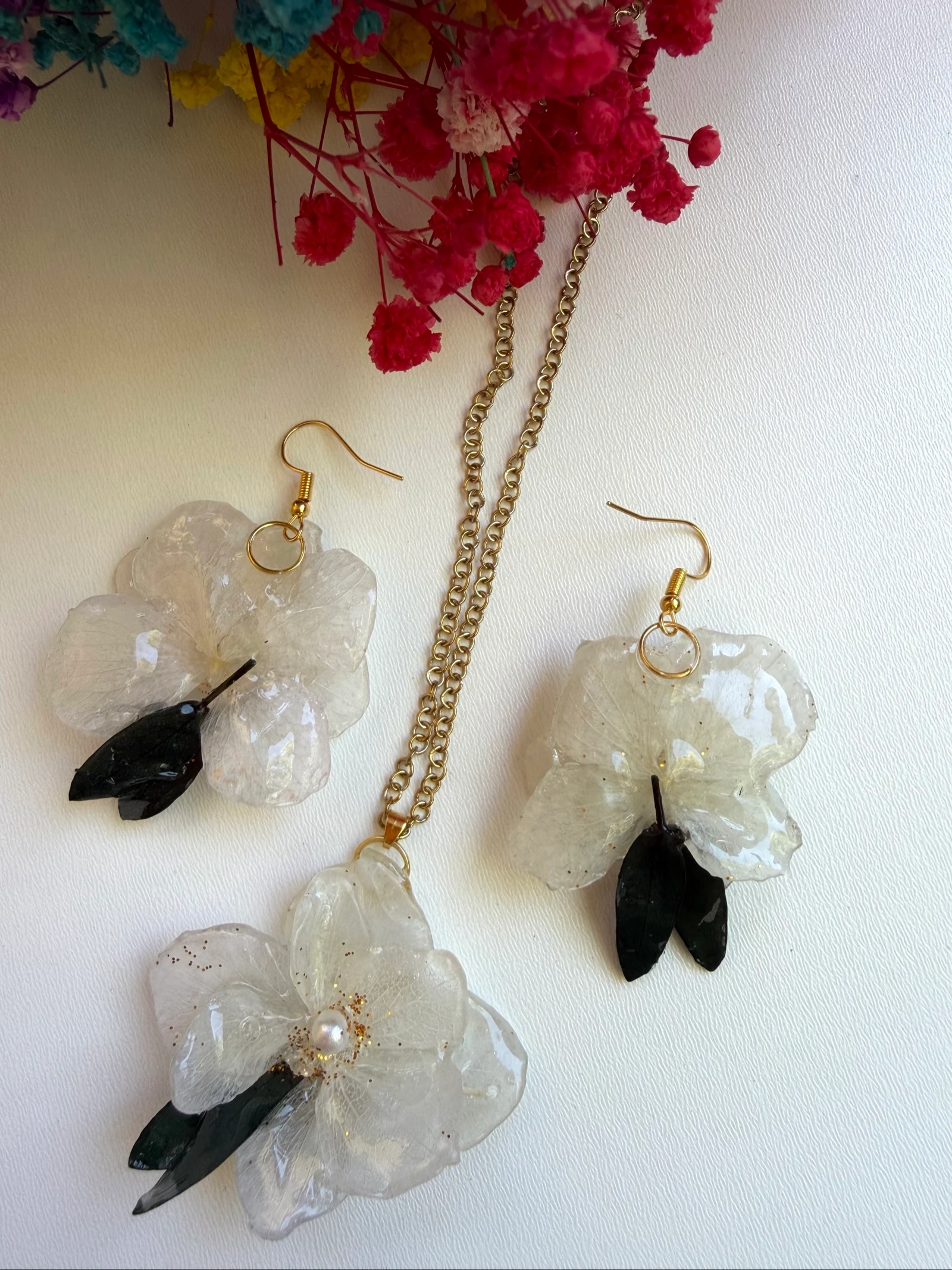 Ketting met oorbellen – photo 7